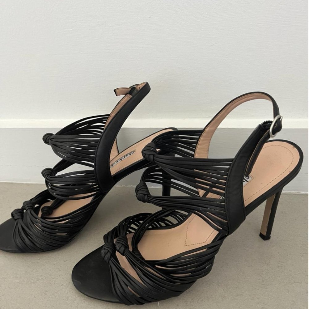 Charles David Crest Heeled Slingback Sandal - Picture 2 of 4